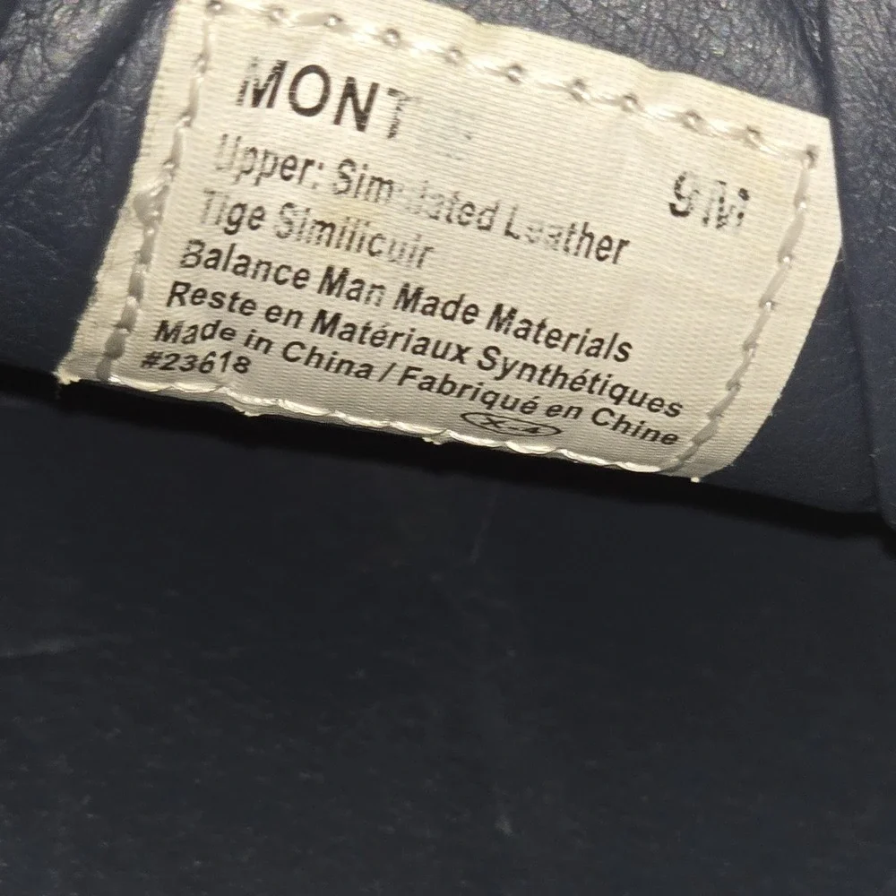 Deer Stags Men's‎ Montie Oxford Sneakers Navy Size 9M
